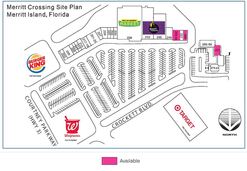 More Photos Of 203-281 Crockett Blvd, Merritt Island Unknown For Lease