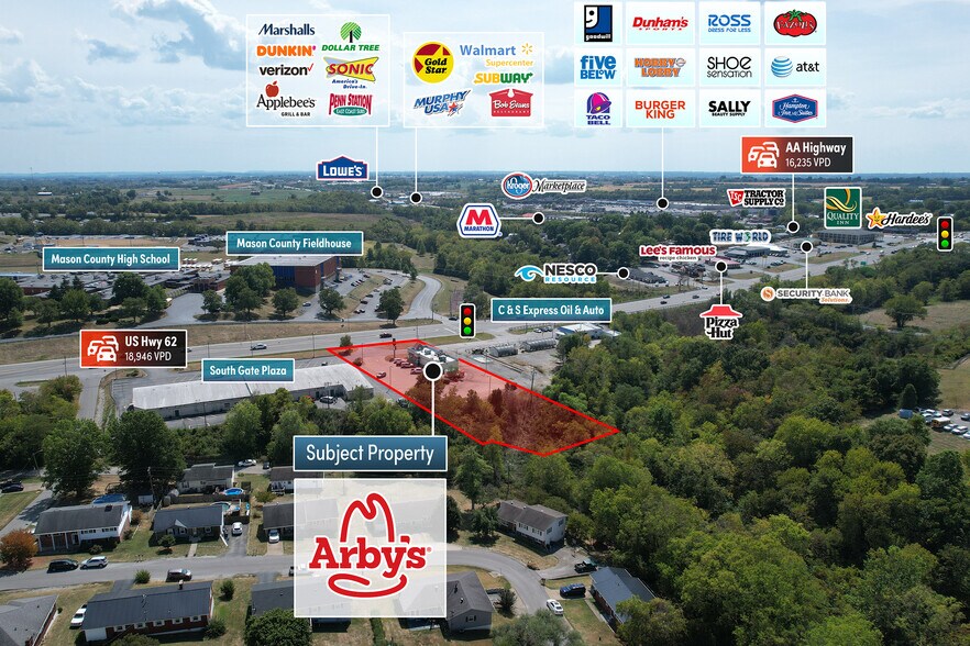 More Photos Of 1339 US Highway 68 S, Maysville Fast Food For Sale