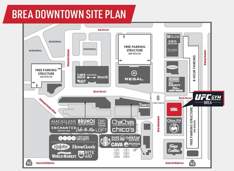 More Photos Of 220 S Brea Blvd, Brea Freestanding For Sale