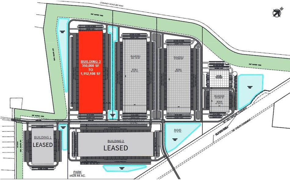 More Photos Of 1100 Logistics Pky, Rincon Unknown For Lease