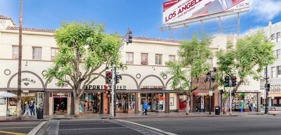 More Photos Of 6646 Hollywood Blvd, Hollywood Storefront Retail Office For Sale