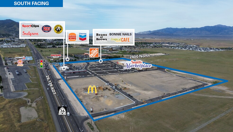 More Photos Of 2400 N Main St, Tooele Land For Lease