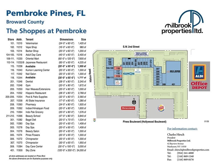 More Photos Of 11210-11300 Pines Blvd, Pembroke Pines Unknown For Lease