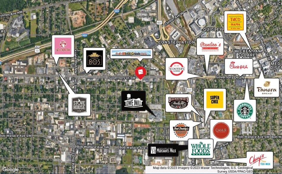 More Photos Of 0 Governors Dr SW, Huntsville Land For Lease