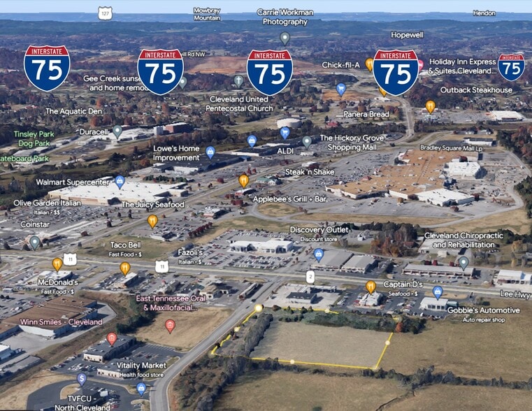 More Photos Of Hwy 11 & Hwy 64, Cleveland Land For Sale