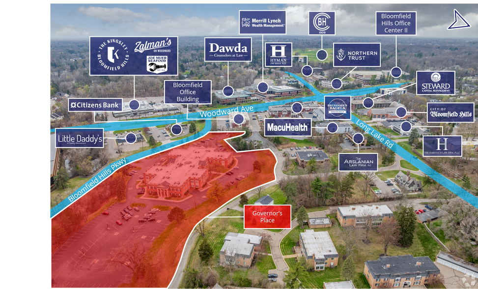 More Photos Of 33 Bloomfield Hills Pky, Bloomfield Hills Office For Lease