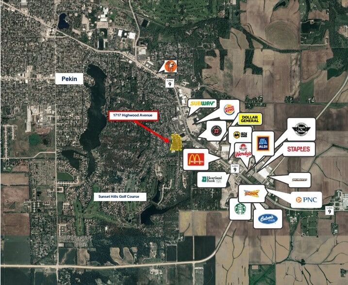 More Photos Of 1717 Highwood Ave, Pekin Land For Sale