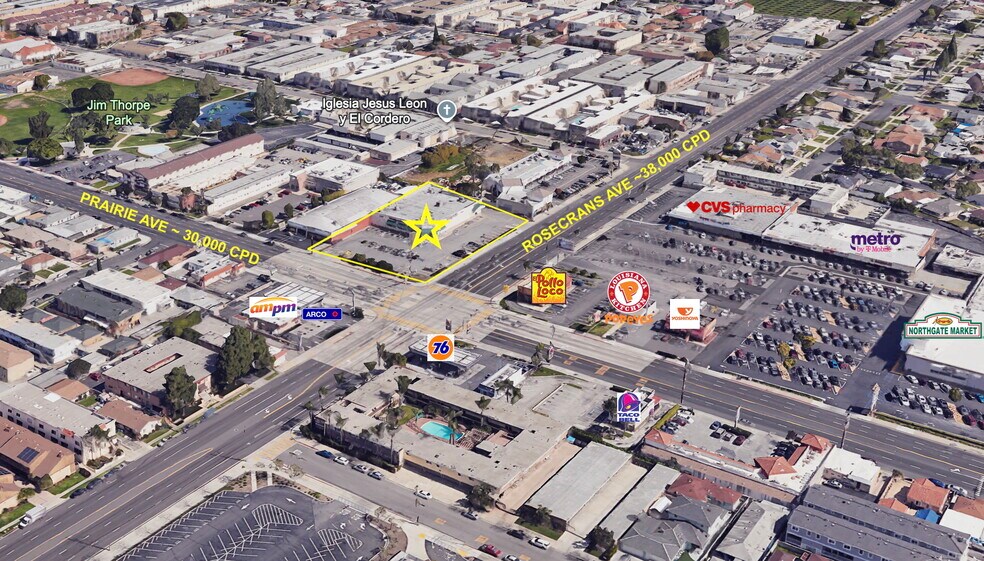 More Photos Of 14250 Prairie Ave, Hawthorne Freestanding For Lease