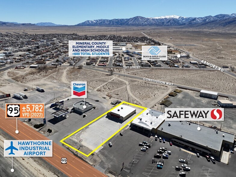 More Photos Of 1089 US Highway 95, Hawthorne Freestanding For Lease