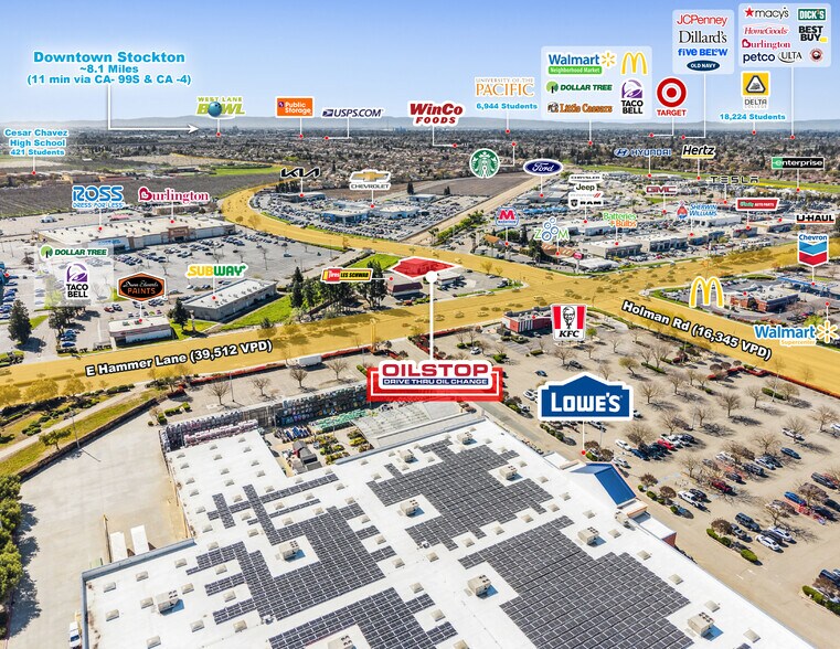 More Photos Of 7730 Holman Rd, Stockton Auto Repair For Sale