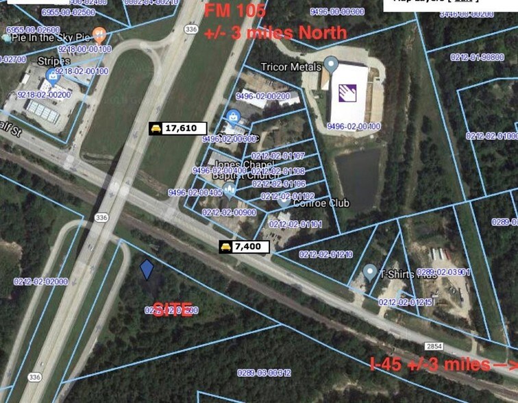 More Photos Of SEC Loop 336 & FM 2854, Conroe Land For Sale