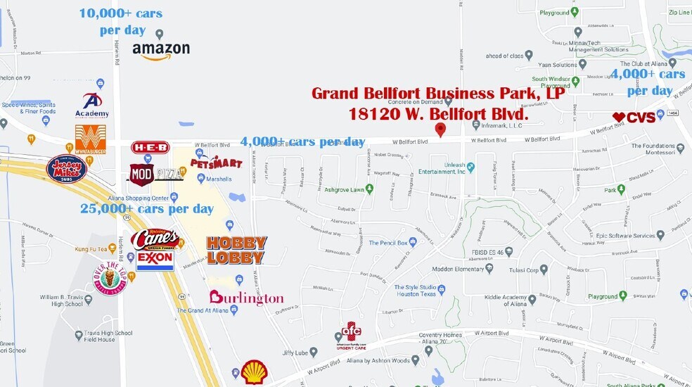 More Photos Of 18120 W. Bellfort, Richmond Warehouse For Sale