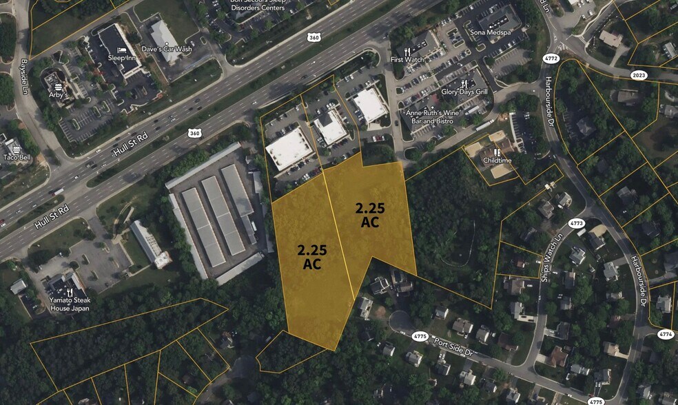 Primary Photo Of 6140 Harbourside Centre Loop, Midlothian Land For Sale