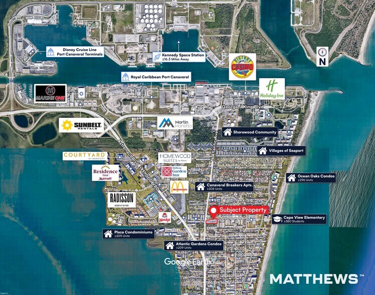 More Photos Of 8121-8185 Canaveral Blvd, Cape Canaveral General Retail For Sale