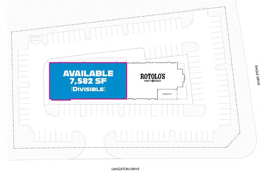 More Photos Of NWC of Eagle Dr & Langston Dr, Mont Belvieu Storefront For Lease
