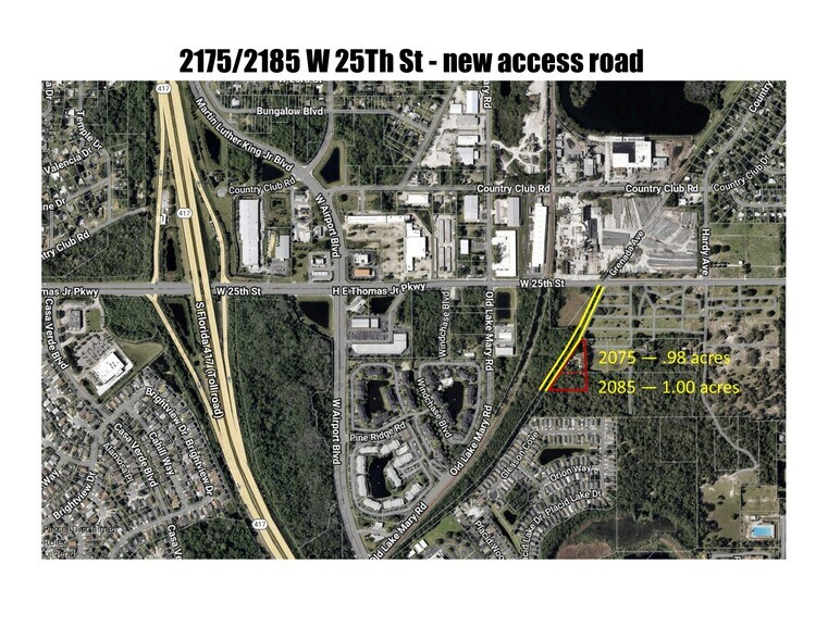 More Photos Of 2175-2185 W 25th St, Sanford Land For Sale
