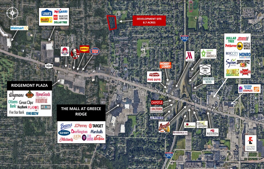 More Photos Of 1150 Long Pond Rd, Rochester Land For Sale
