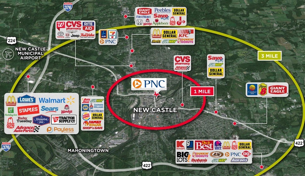 More Photos Of 2 N Mill St, New Castle Bank For Sale