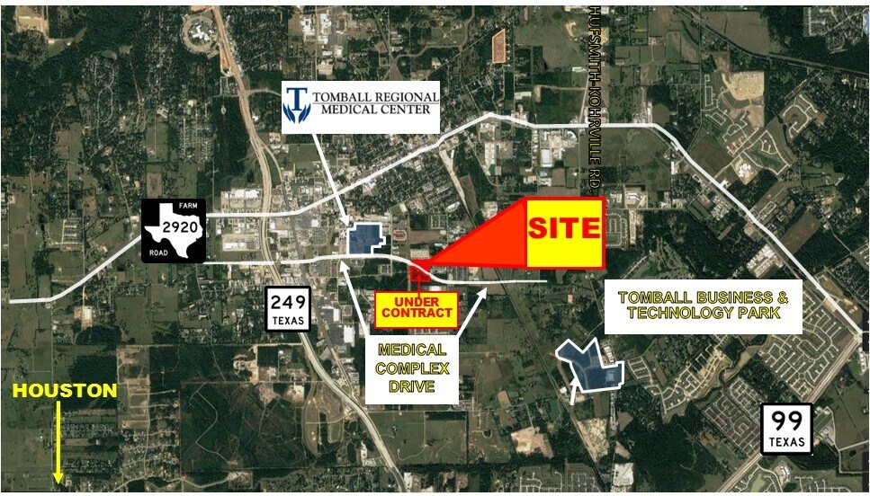 Primary Photo Of Medical Complex Dr, Tomball Land For Sale