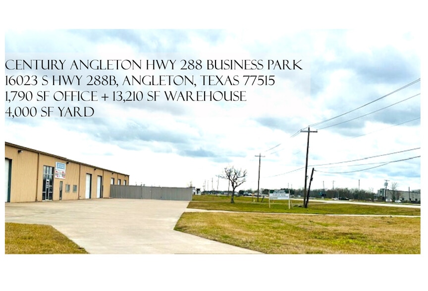 Primary Photo Of 16023 South Hwy, Angleton Warehouse For Lease