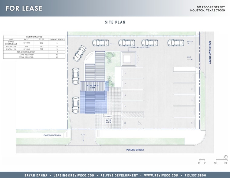 More Photos Of 301 Pecore St, Houston Restaurant For Lease