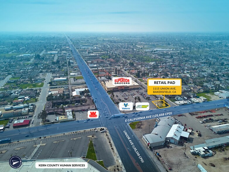 More Photos Of 1115 Union Ave, Bakersfield Land For Lease