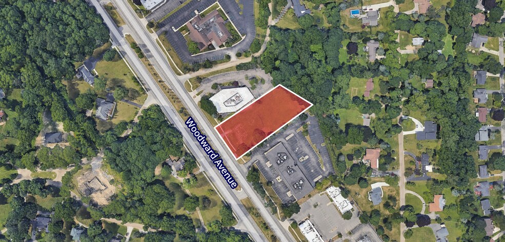 Primary Photo Of 43572 Woodward Ave, Bloomfield Hills Land For Sale