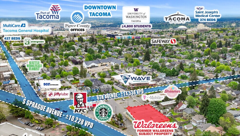 Primary Photo Of 2024 6th Ave, Tacoma Freestanding For Sale