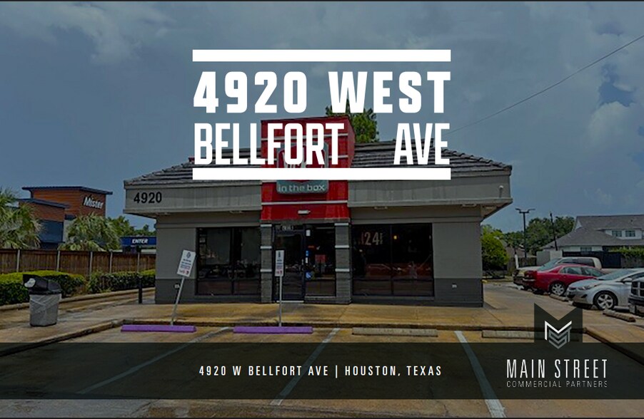 Primary Photo Of 4920 W Bellfort St, Houston Fast Food For Sale