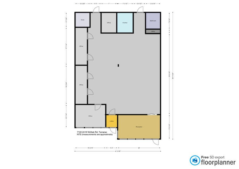 More Photos Of 7108-7162 W McNab Rd, Tamarac General Retail For Sale