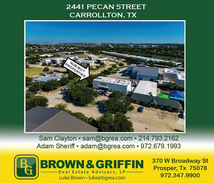 More Photos Of 2441 Pecan St, Carrollton Office For Lease