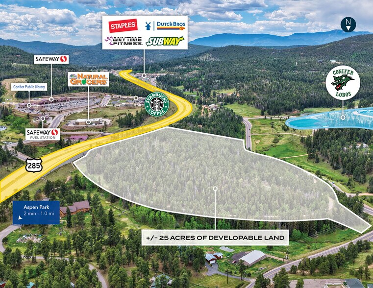 Primary Photo Of 10250 S Highway 73, Conifer Land For Sale