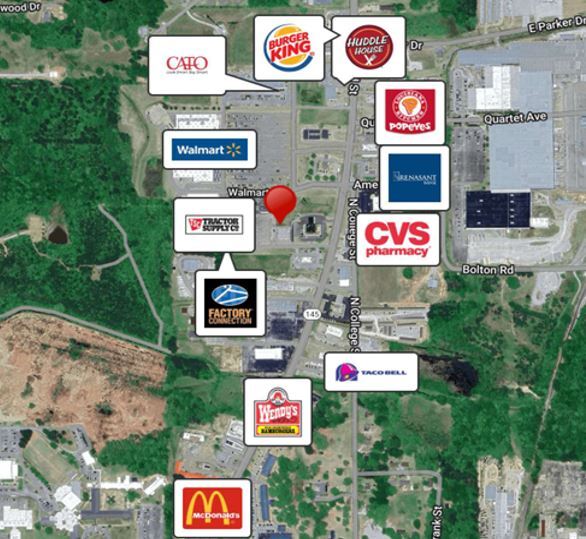 More Photos Of 213 Walmart Cir, Booneville Storefront Retail Office For Sale