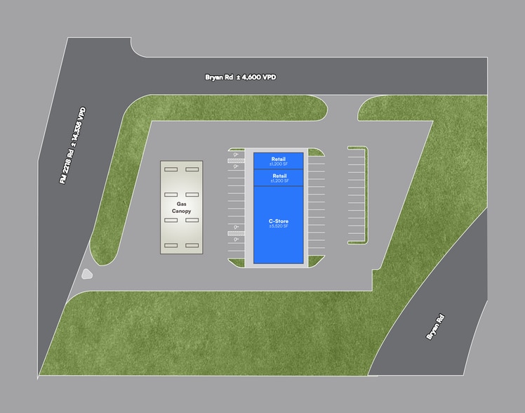 More Photos Of 2717 FM 2218 rd, Rosenberg Storefront For Sale