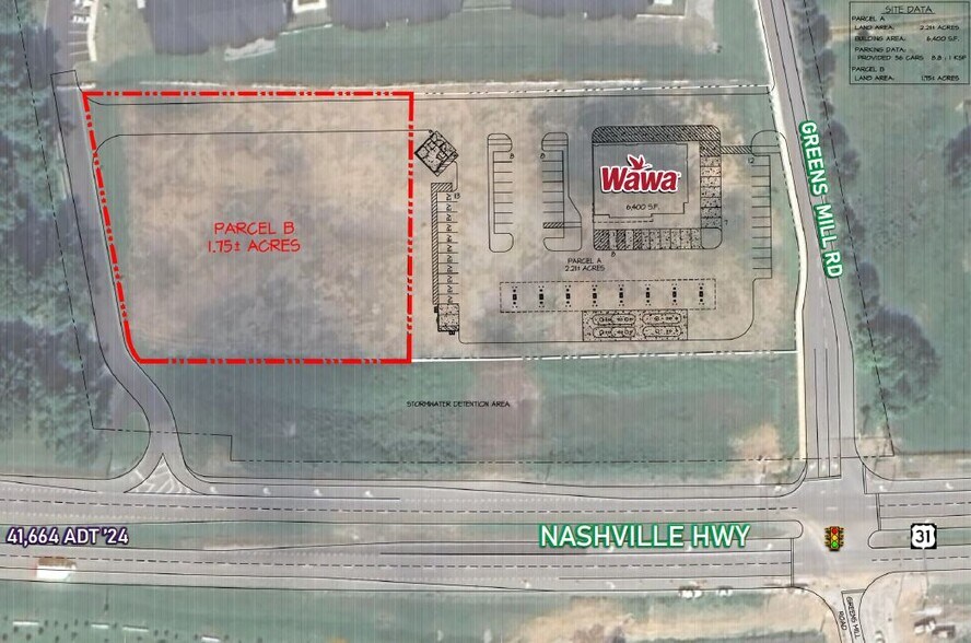 More Photos Of 2425 Nashville hwy, Columbia Land For Sale