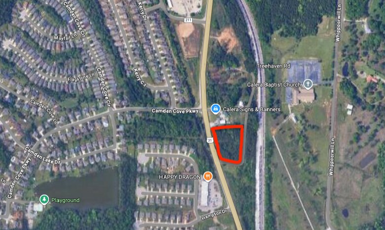 Primary Photo Of 1 Tree Haven Ln, Calera Land For Sale