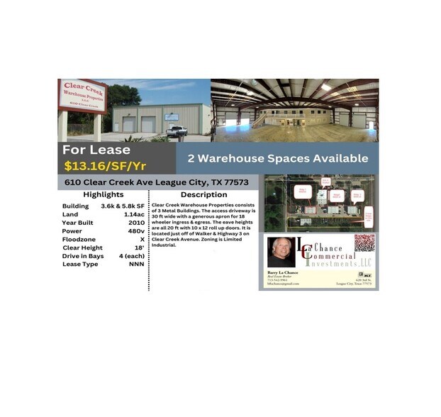 More Photos Of 610 Clear Creek Ave, League City Unknown For Lease