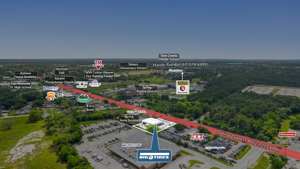 More Photos Of 1136 Spring Cypress Rd, Spring Auto Repair For Sale