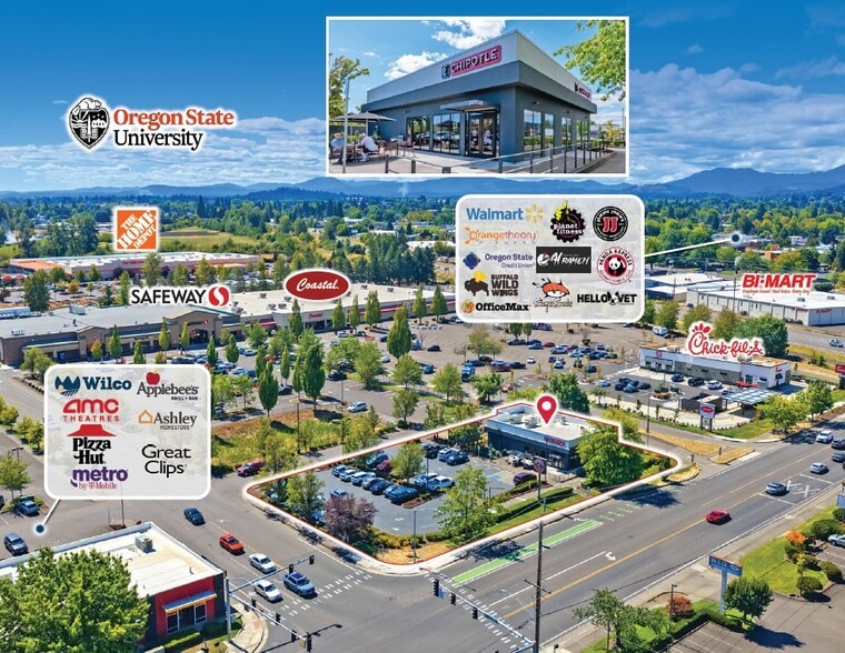 Primary Photo Of 550 NE Circle Blvd, Corvallis Fast Food For Sale
