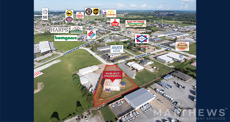 More Photos Of 193 E Fantinel Dr, Tontitown General Retail For Sale