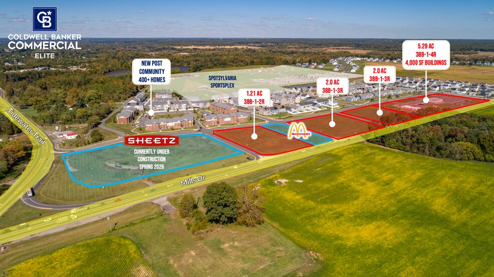 Primary Photo Of New Post Blvd, Fredericksburg Land For Sale