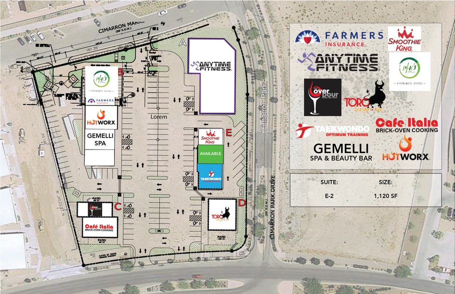 More Photos Of 7456 Cimarron Market Ave, El Paso General Retail For Lease