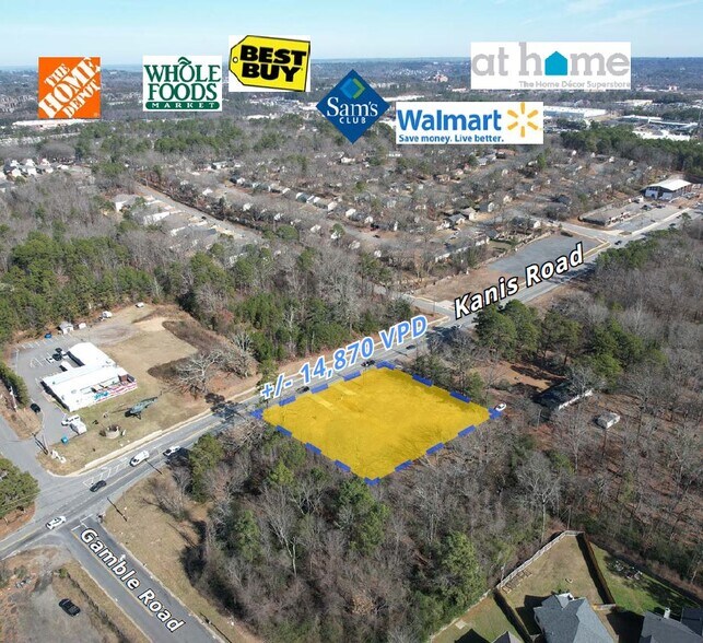 Primary Photo Of 12819 Kanis Rd, Little Rock Land For Lease
