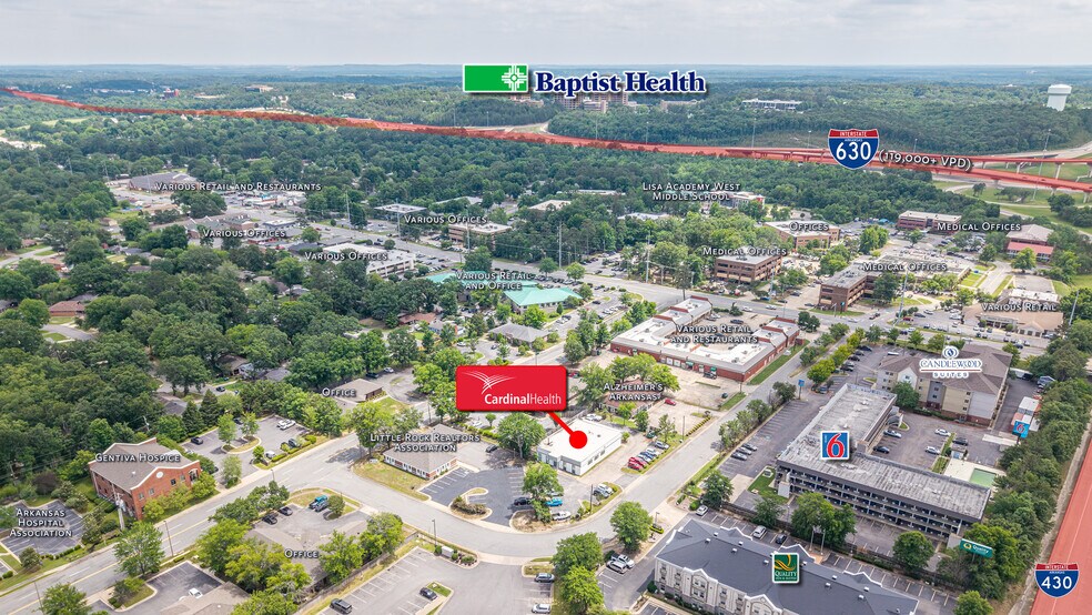 More Photos Of 215 Markham Center Dr, Little Rock Office For Sale