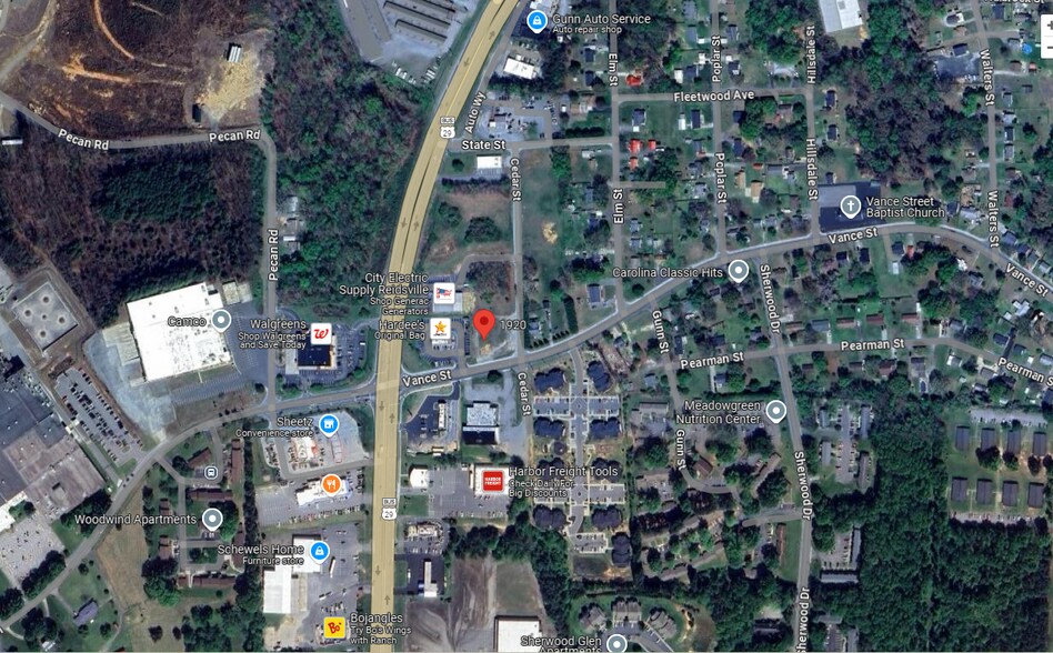 More Photos Of 1920 Vance St, Reidsville Land For Sale