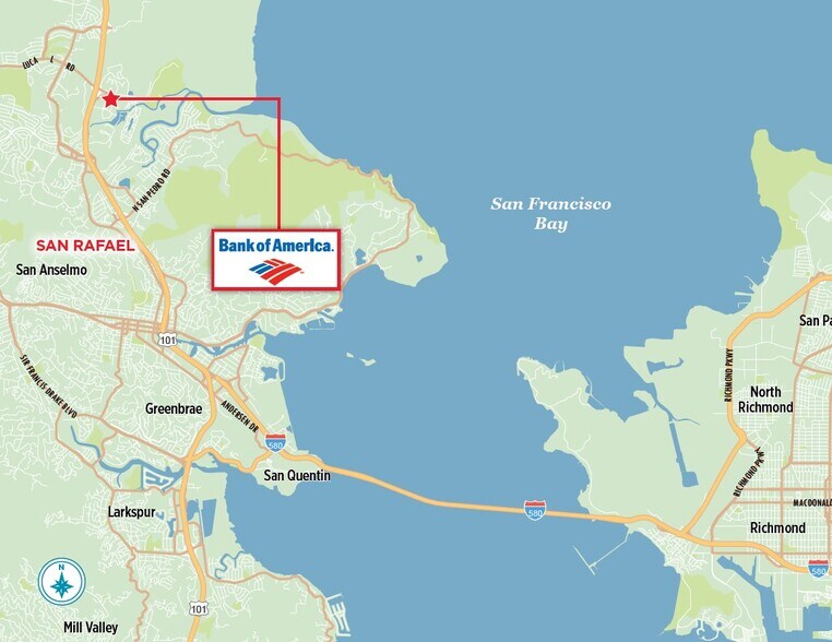 More Photos Of 30 Smith Ranch Rd, San Rafael Bank For Sale