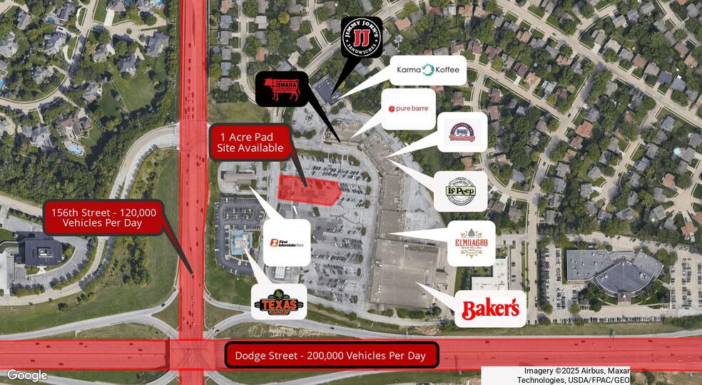 More Photos Of 531 N 155th Plz, Omaha General Retail For Lease