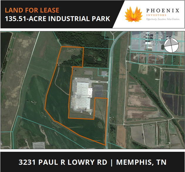 Primary Photo Of Paul R Lowry Road, Memphis Land For Lease