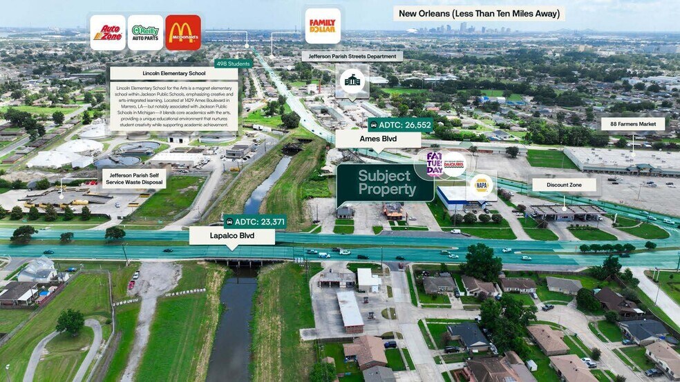 More Photos Of 6240 LaPalco Blvd, Marrero Restaurant For Sale