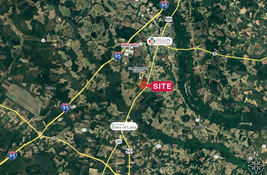 More Photos Of U.S. 301, Dillon Land For Sale